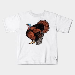 Turkey Illustration Kids T-Shirt